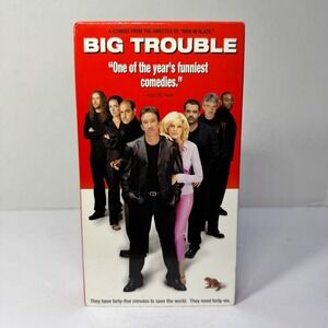 Big Trouble VHS Tim Allen Rene Russo Barry Sonnenfeld Comedy 2002 Touchstone VTG